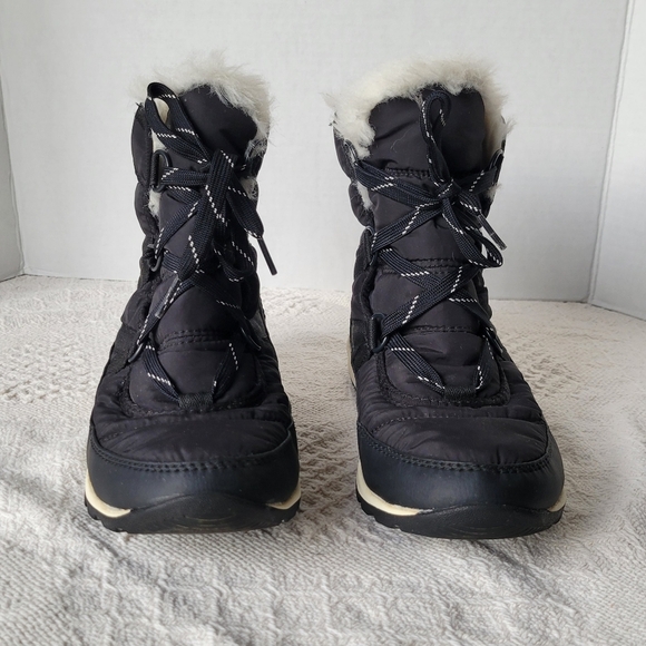 Sorel Short Lace Winter Snow Fur Lined Ankle Light-weight Outdoor Boot - Picture 8 of 11